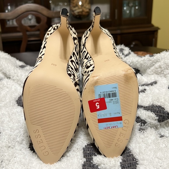 Guess Cow Hair Stiletto Booties - Picture 8 of 10